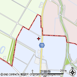 滋賀県東近江市勝堂町1597周辺の地図