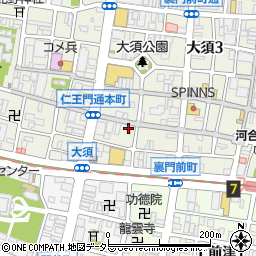 名古屋呉服商協組周辺の地図