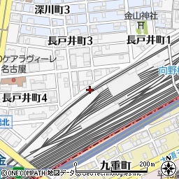 愛知県名古屋市中村区長戸井町周辺の地図