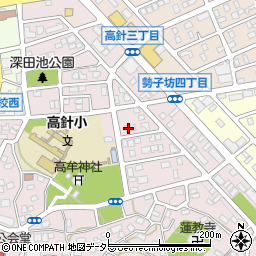愛知県名古屋市名東区高針4丁目110周辺の地図