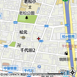 ホワイト急便　千代田店周辺の地図