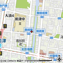 愛知県名古屋市中区大須4丁目6-15周辺の地図