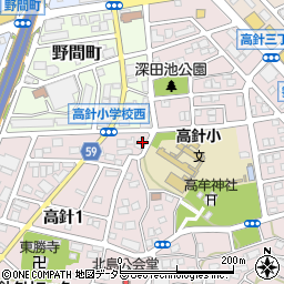 愛知県名古屋市名東区高針1丁目306周辺の地図