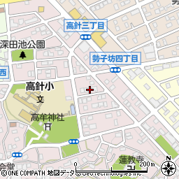 愛知県名古屋市名東区高針4丁目108周辺の地図