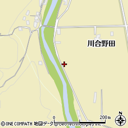 島根県大田市川合町川合野田284周辺の地図