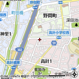 愛知県名古屋市名東区高針1丁目201周辺の地図