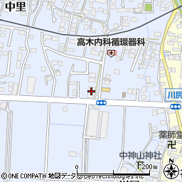 山田車輌周辺の地図