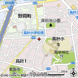 愛知県名古屋市名東区高針1丁目303周辺の地図
