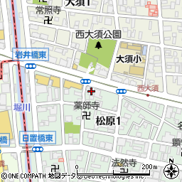 トヨタカローラ名古屋本社周辺の地図