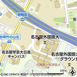 名古屋外国語大学周辺の地図