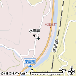 静岡県浜松市天竜区水窪町奥領家2568周辺の地図