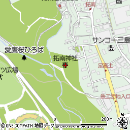 拓南神社周辺の地図