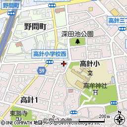 愛知県名古屋市名東区高針1丁目306-2周辺の地図