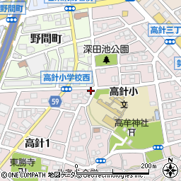 愛知県名古屋市名東区高針1丁目306-1周辺の地図
