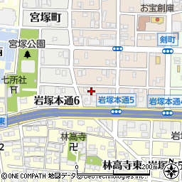愛知県名古屋市中村区小鴨町231周辺の地図
