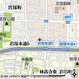 愛知県名古屋市中村区小鴨町236周辺の地図