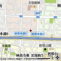 愛知県名古屋市中村区小鴨町249周辺の地図