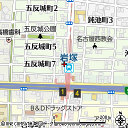 第４岩塚ステーションビル周辺の地図