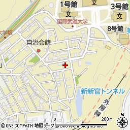 千葉県勝浦市新官966-37周辺の地図