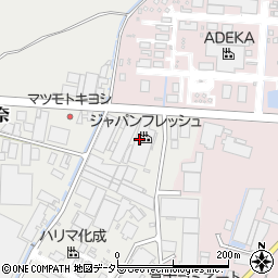 ジャパンフレッシュ周辺の地図