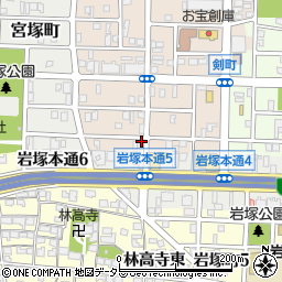 愛知県名古屋市中村区小鴨町240周辺の地図