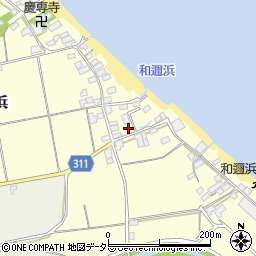 南浜公民館周辺の地図
