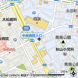 セブンイレブン富士市青島町店周辺の地図