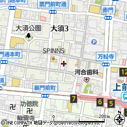 大須食堂 MEEK周辺の地図