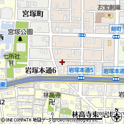 愛知県名古屋市中村区小鴨町230周辺の地図