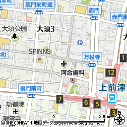 スギ薬局　大須店周辺の地図
