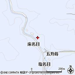 愛知県豊田市大河原町五升蒔49周辺の地図