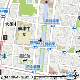 愛知県名古屋市中区大須4丁目6-19周辺の地図
