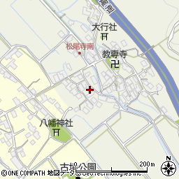 滋賀県愛知郡愛荘町松尾寺292周辺の地図