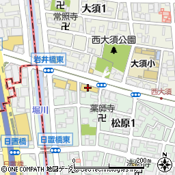 Ｖｏｌｋｓｗａｇｅｎ西大須周辺の地図