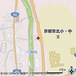 京都府京都市右京区京北周山町馬場瀬周辺の地図