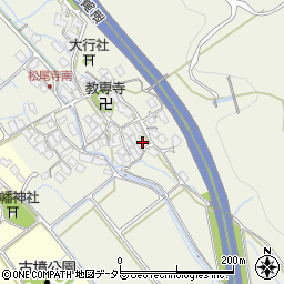 滋賀県愛知郡愛荘町松尾寺39周辺の地図