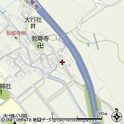 滋賀県愛知郡愛荘町松尾寺40周辺の地図