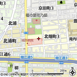 愛知県名古屋市中村区北畑町4丁目周辺の地図