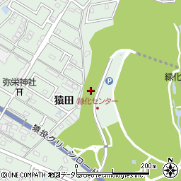 愛知県豊田市西中山町（猿田）周辺の地図