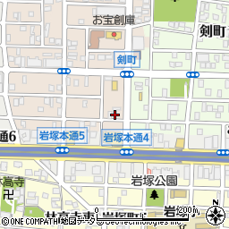 愛知県名古屋市中村区小鴨町148周辺の地図