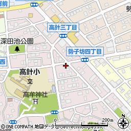 愛知県名古屋市名東区高針4丁目102周辺の地図