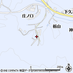 愛知県豊田市久木町栃山周辺の地図