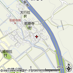 滋賀県愛知郡愛荘町松尾寺38周辺の地図