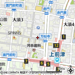 ドン・キホーテ大須店周辺の地図