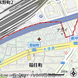 愛知県名古屋市中川区百船町11周辺の地図