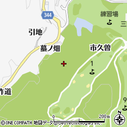 愛知県豊田市中立町蟇ノ畑周辺の地図