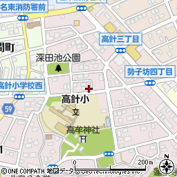愛知県名古屋市名東区高針3丁目906周辺の地図