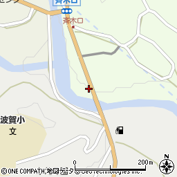 兵庫県宍粟市波賀町上野140周辺の地図