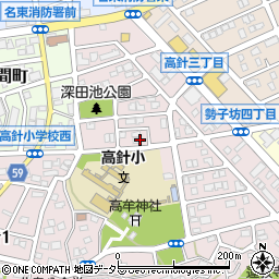 愛知県名古屋市名東区高針3丁目907周辺の地図
