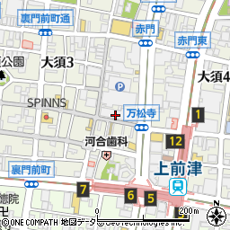 明和酒家 大須301店周辺の地図